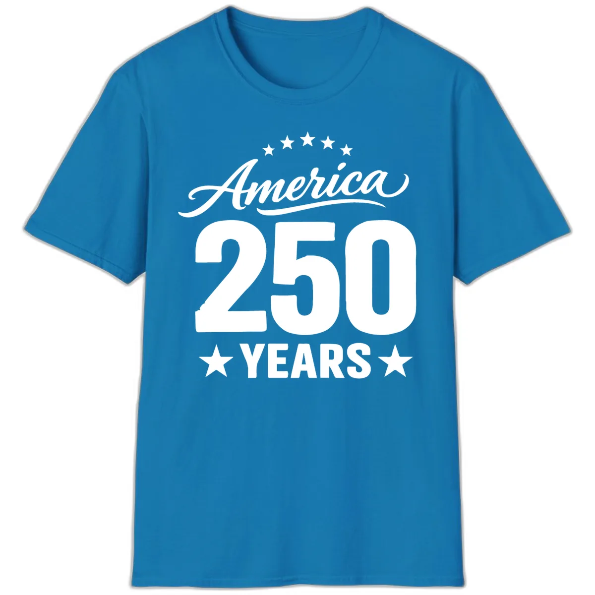 America 250 Years Celebration Tee T-Shirt in Sapphire