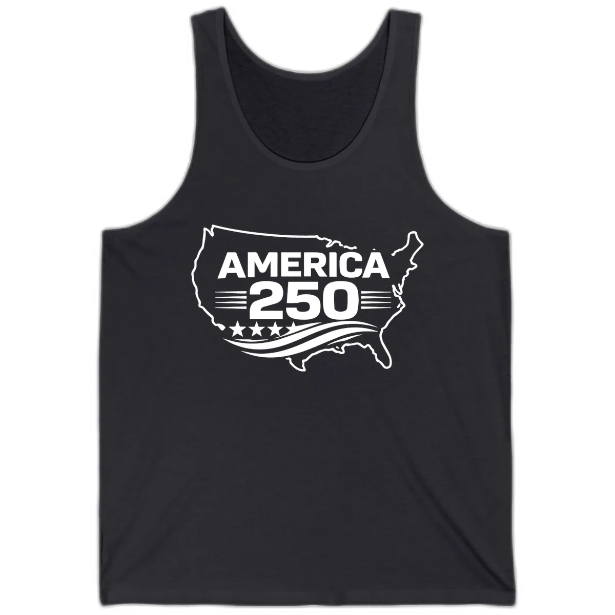 America 250th Anniversary Celebration Tank in Dark Grey