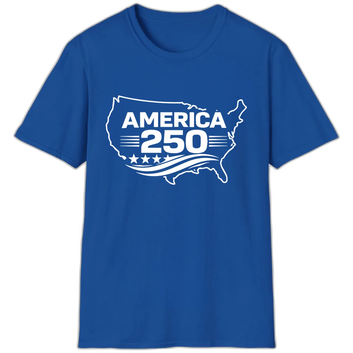America 250th Anniversary Celebration T-Shirt in Royal