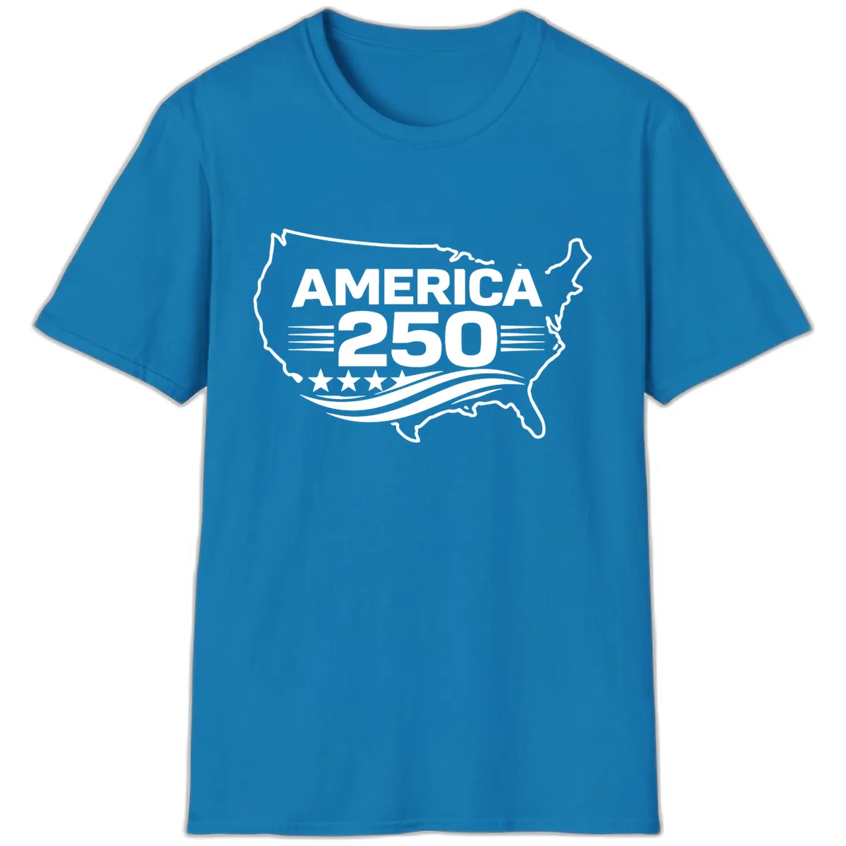 America 250th Anniversary Celebration T-Shirt in Sapphire
