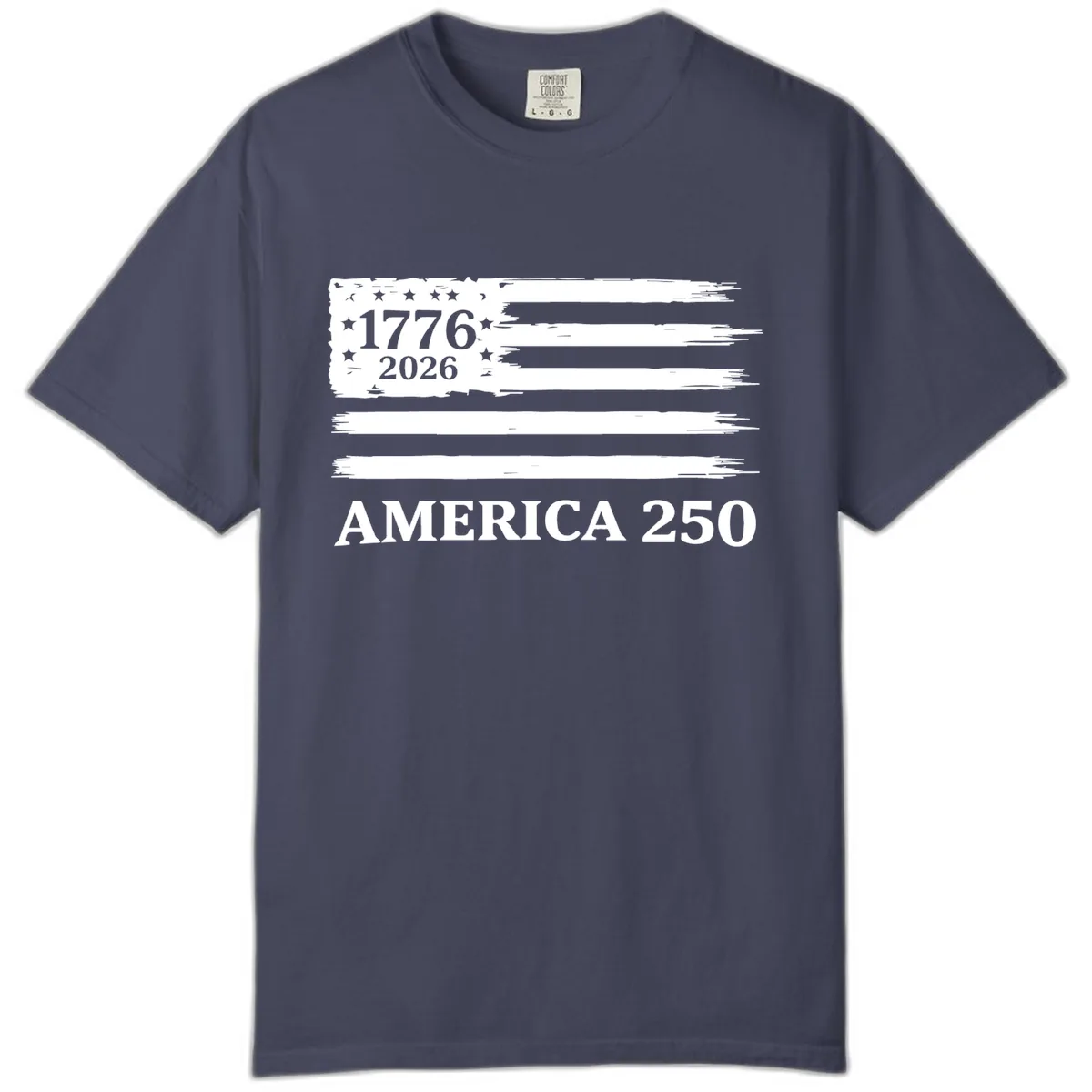 America 250th Anniversary Celebration Comfort Color in Denim