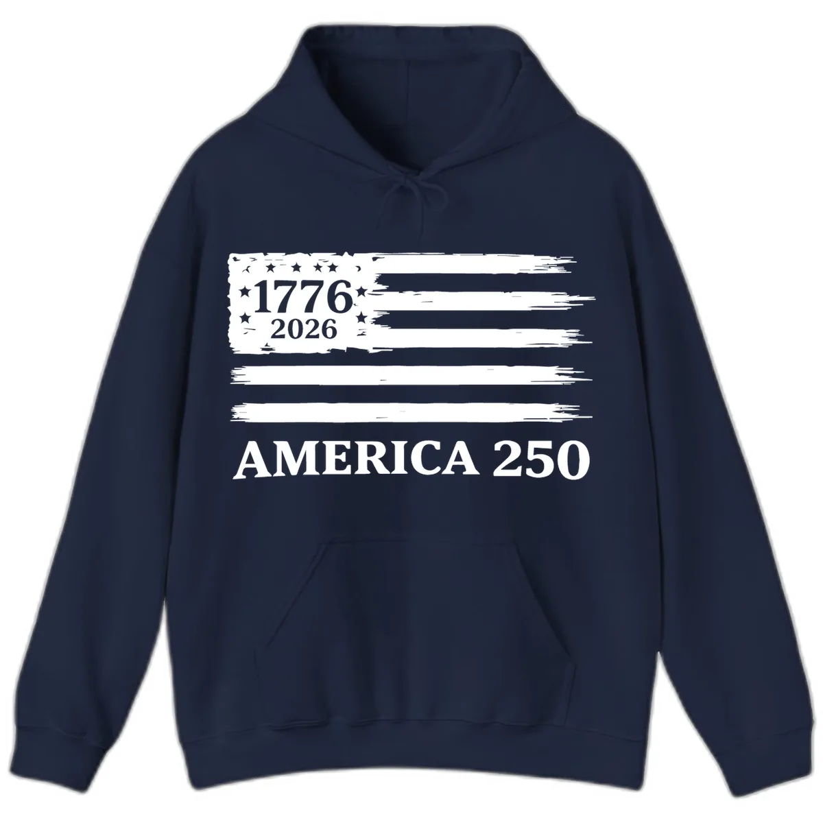 America 250th Anniversary Celebration Hoodie in Navy