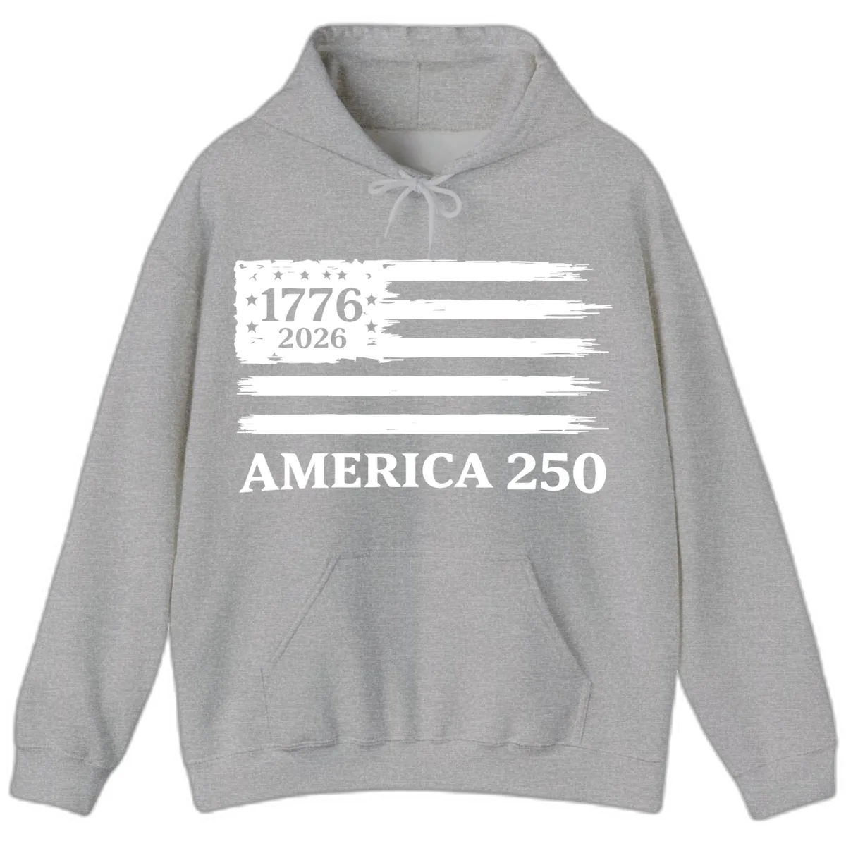 America 250th Anniversary Celebration Hoodie in Sport Grey