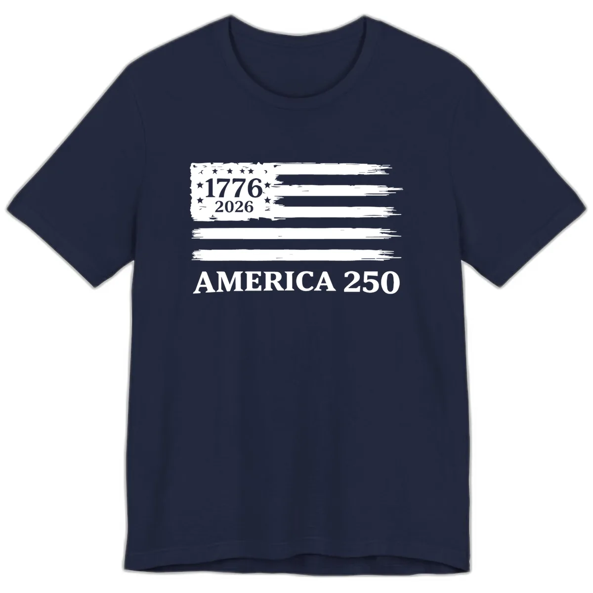 America 250th Anniversary Celebration Premium T-Shirt in Navy