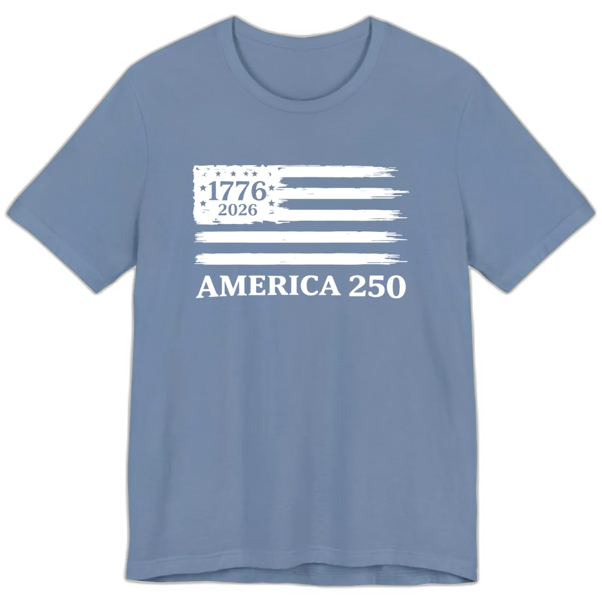 America 250th Anniversary Celebration Premium T-Shirt in Steel Blue