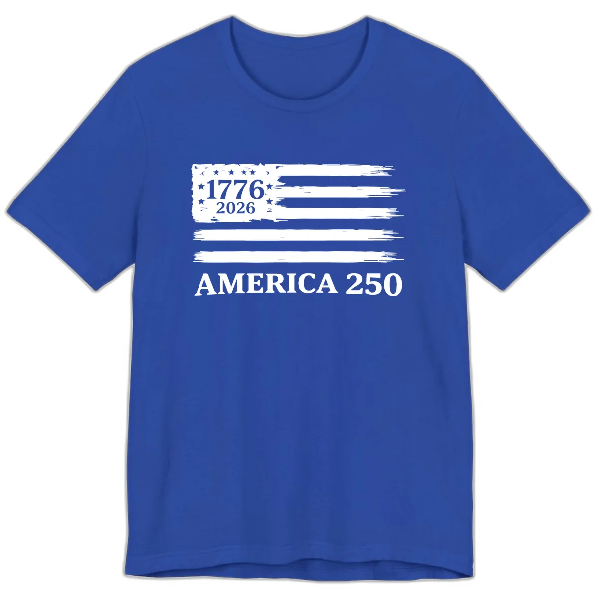 America 250th Anniversary Celebration Premium T-Shirt in True Royal