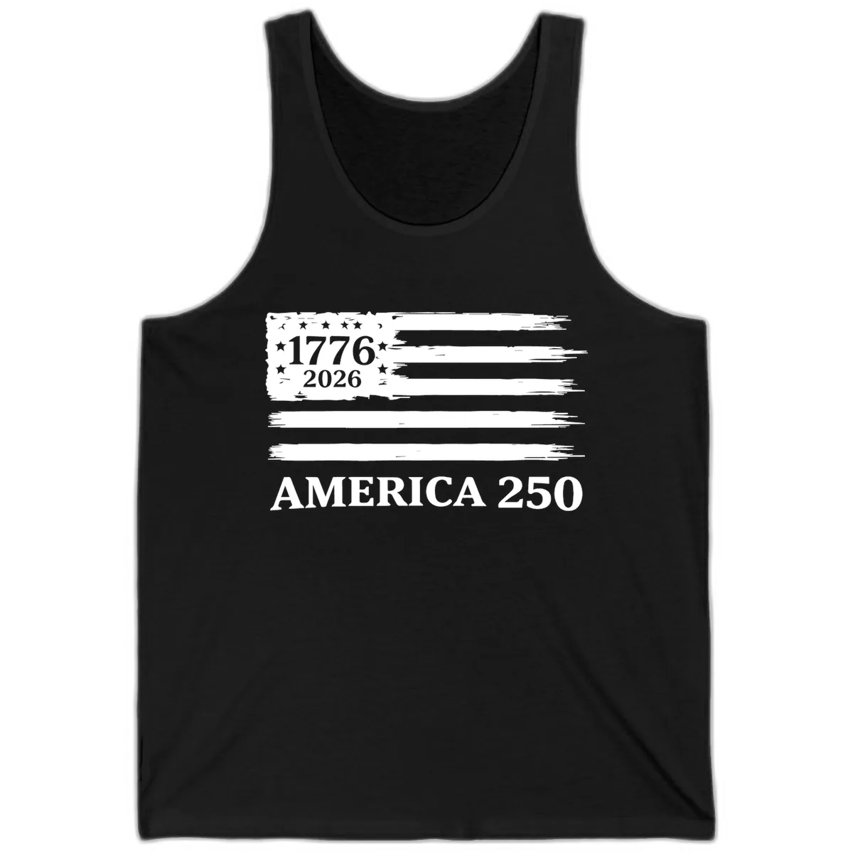 America 250th Anniversary Celebration Tank in Black