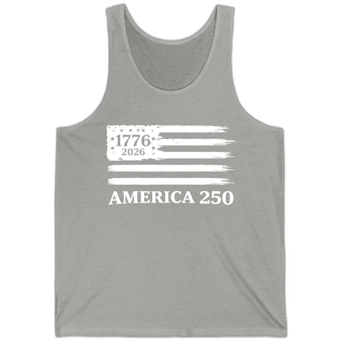 America 250th Anniversary Celebration Tank in Athletic Heather