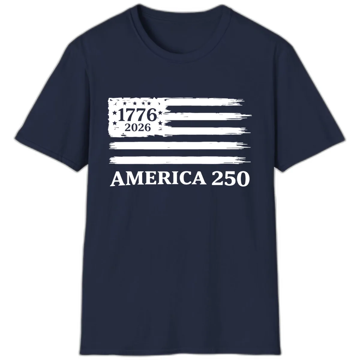 America 250th Anniversary Celebration T-Shirt in Navy