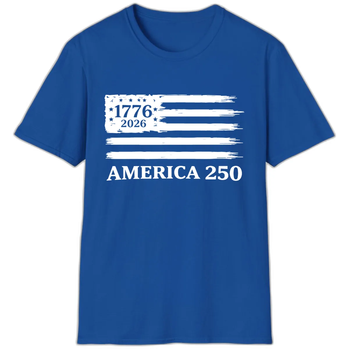 America 250th Anniversary Celebration T-Shirt in Royal