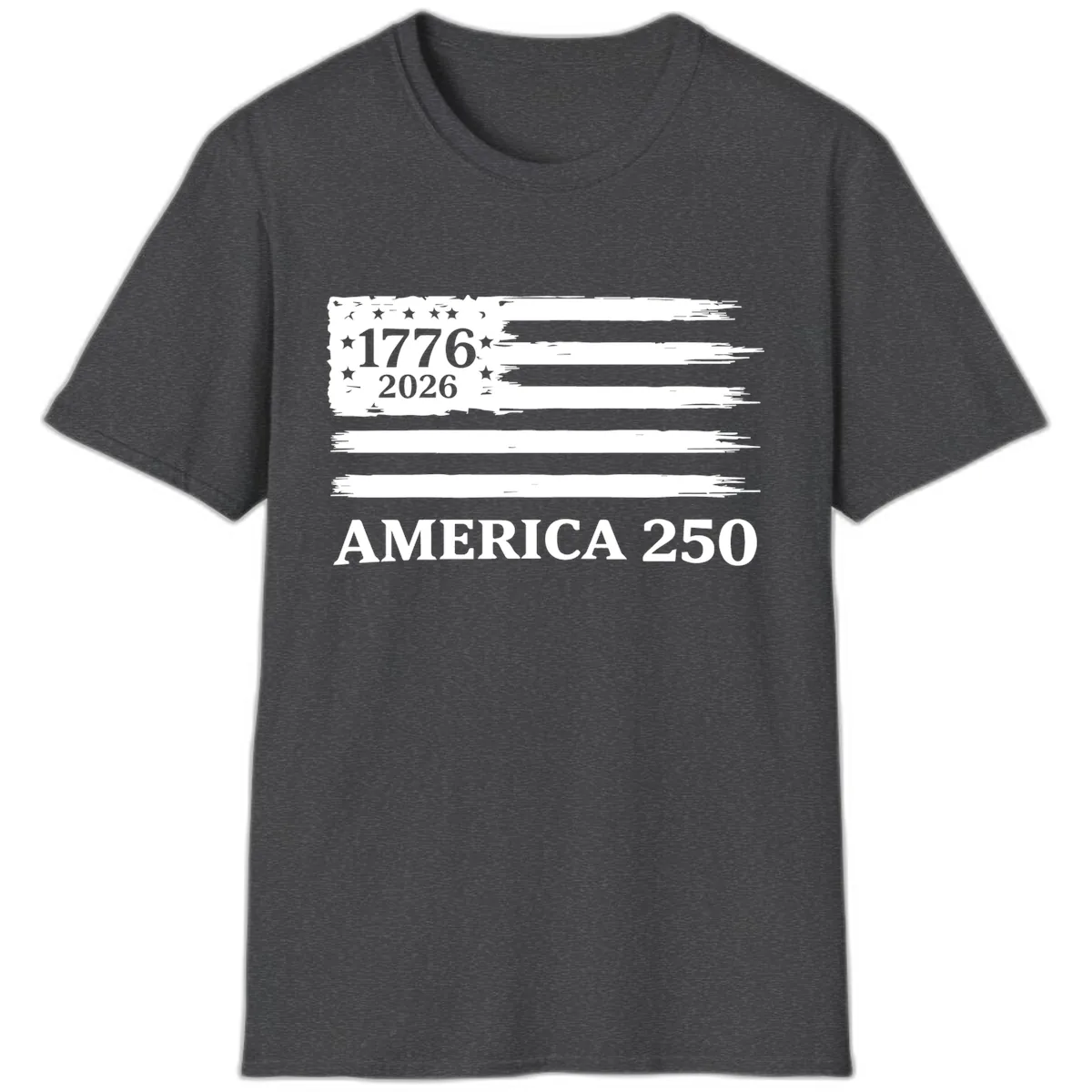 America 250th Anniversary Celebration T-Shirt in Dark Heather