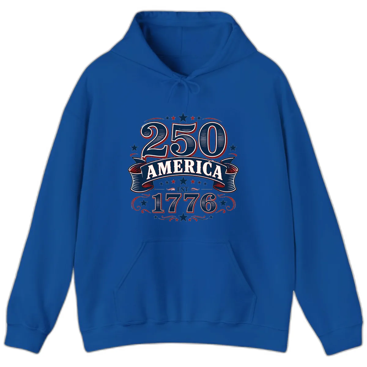 America 250th Anniversary Celebration Hoodie in Royal