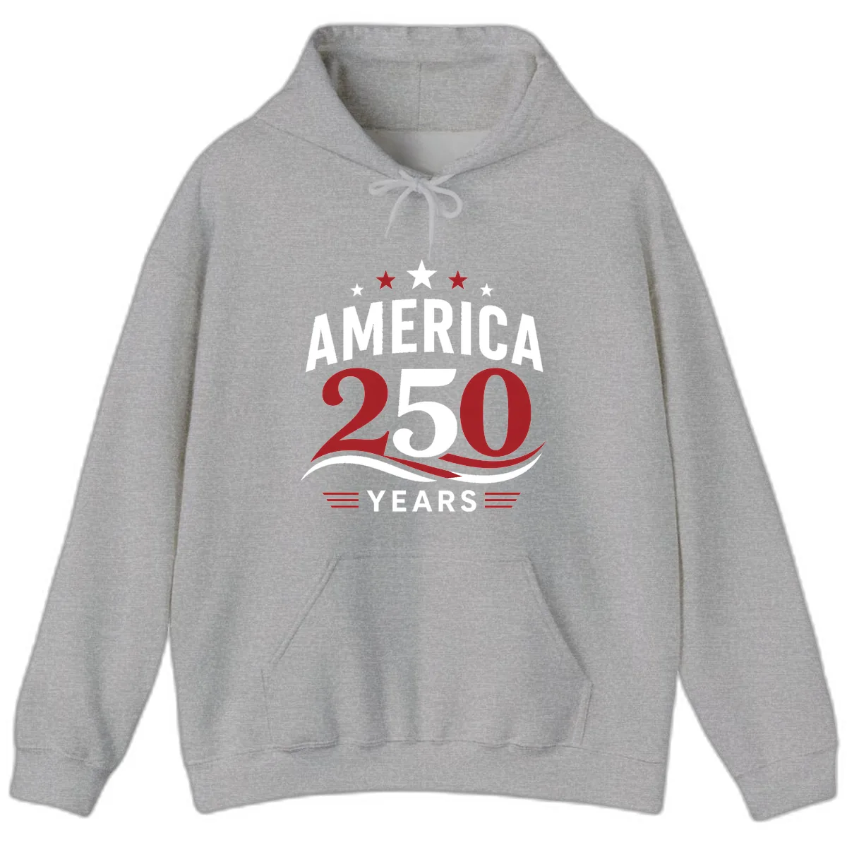 America 250th Anniversary Celebration Hoodie in Sport Grey