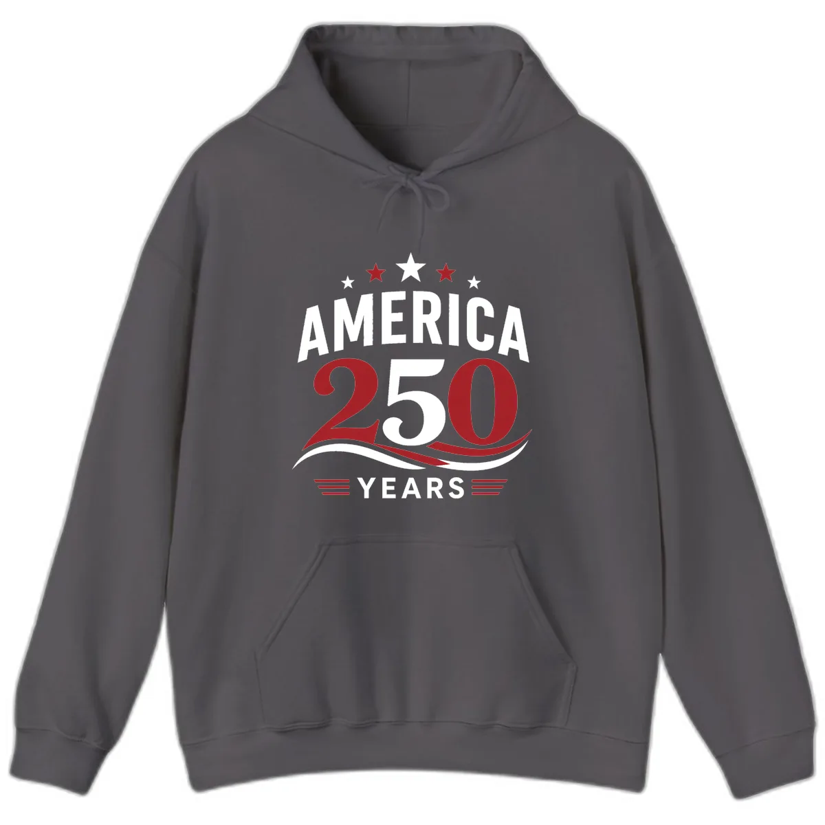 America 250th Anniversary Celebration Hoodie in Charcoal