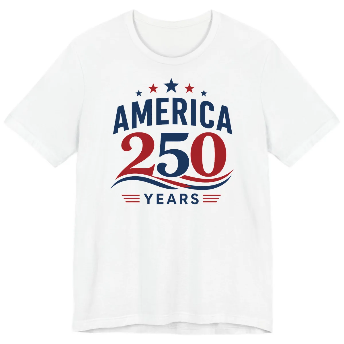 America 250th Anniversary Celebration Premium T-Shirt in White
