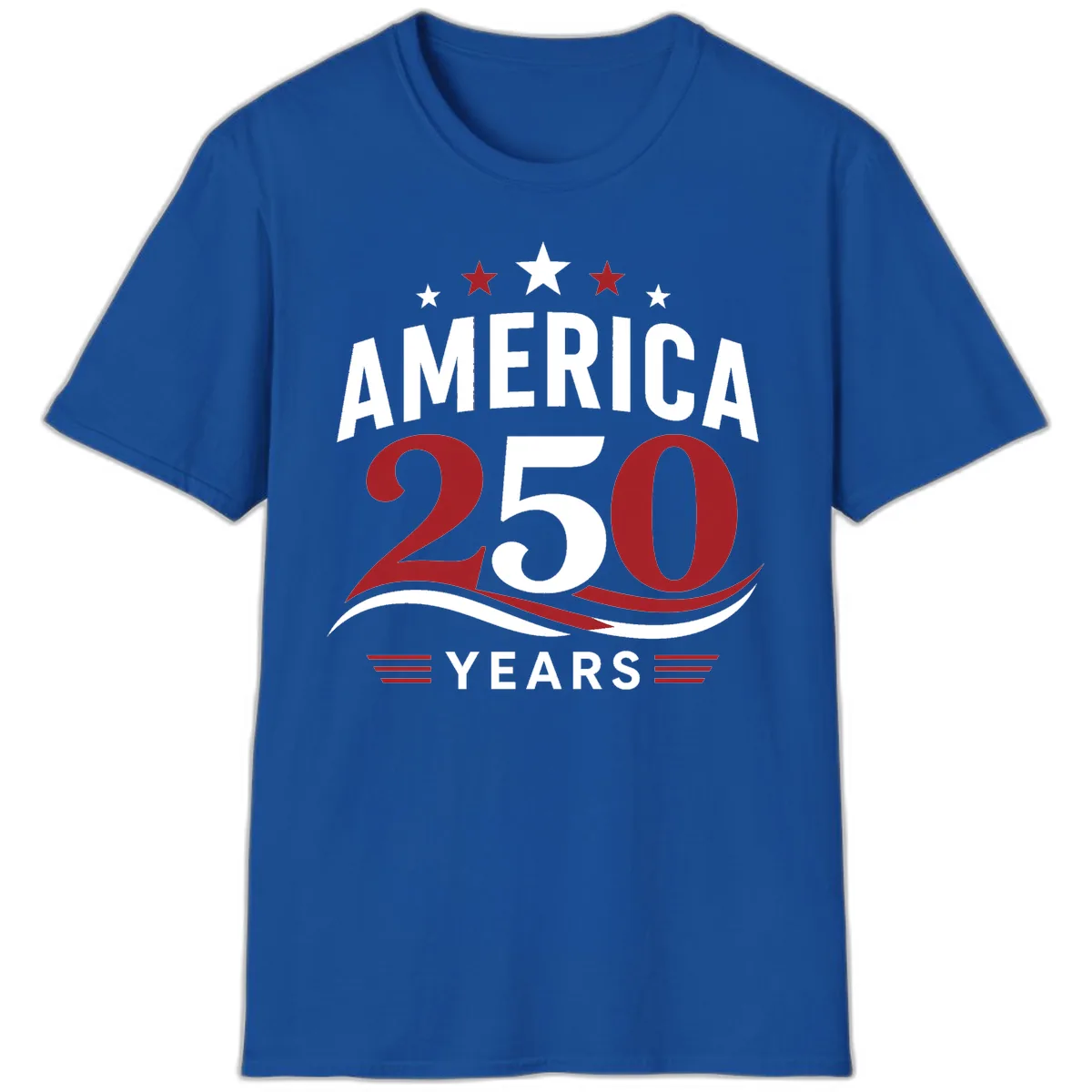 America 250th Anniversary Celebration T-Shirt in Royal