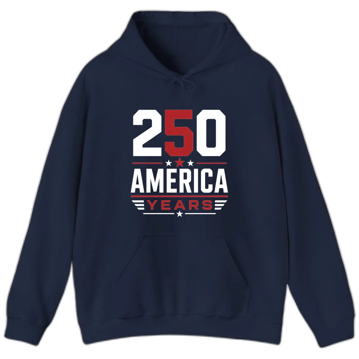 America 250th Anniversary Celebration Hoodie in Navy