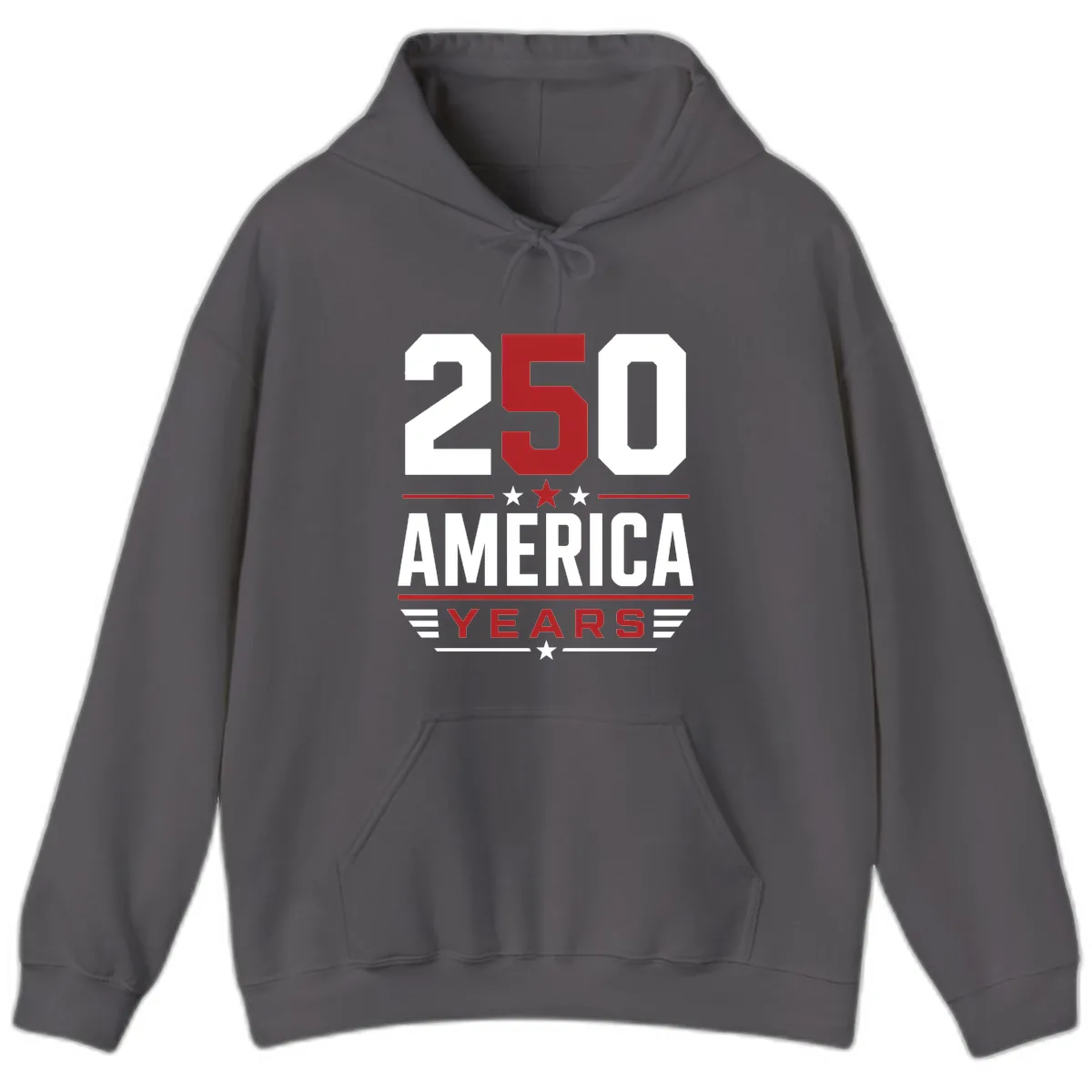 America 250th Anniversary Celebration Hoodie in Charcoal