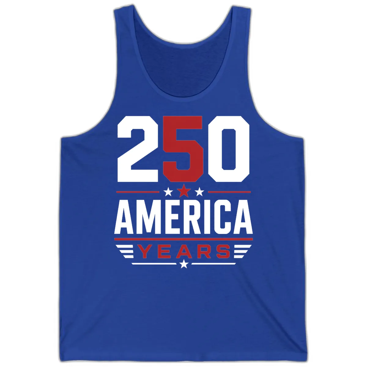 America 250th Anniversary Celebration Tank in True Royal