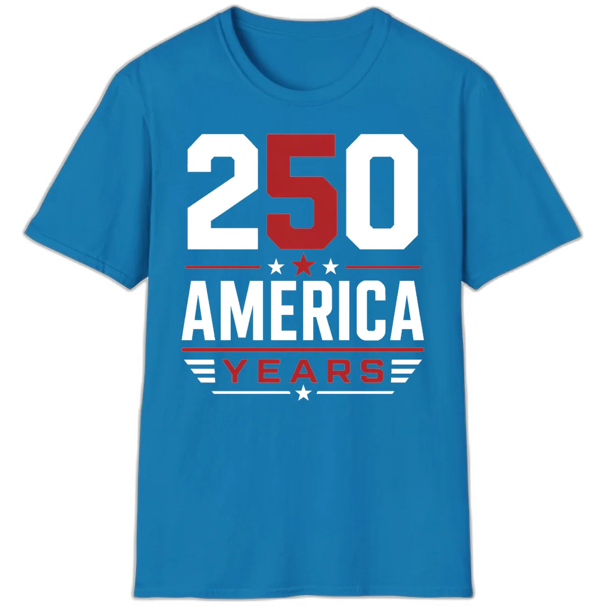 America 250th Anniversary Celebration T-Shirt in Sapphire