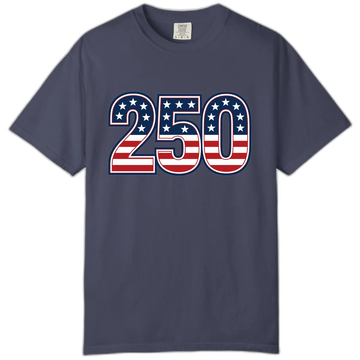 America 250th Anniversary Celebration Comfort Color in Denim