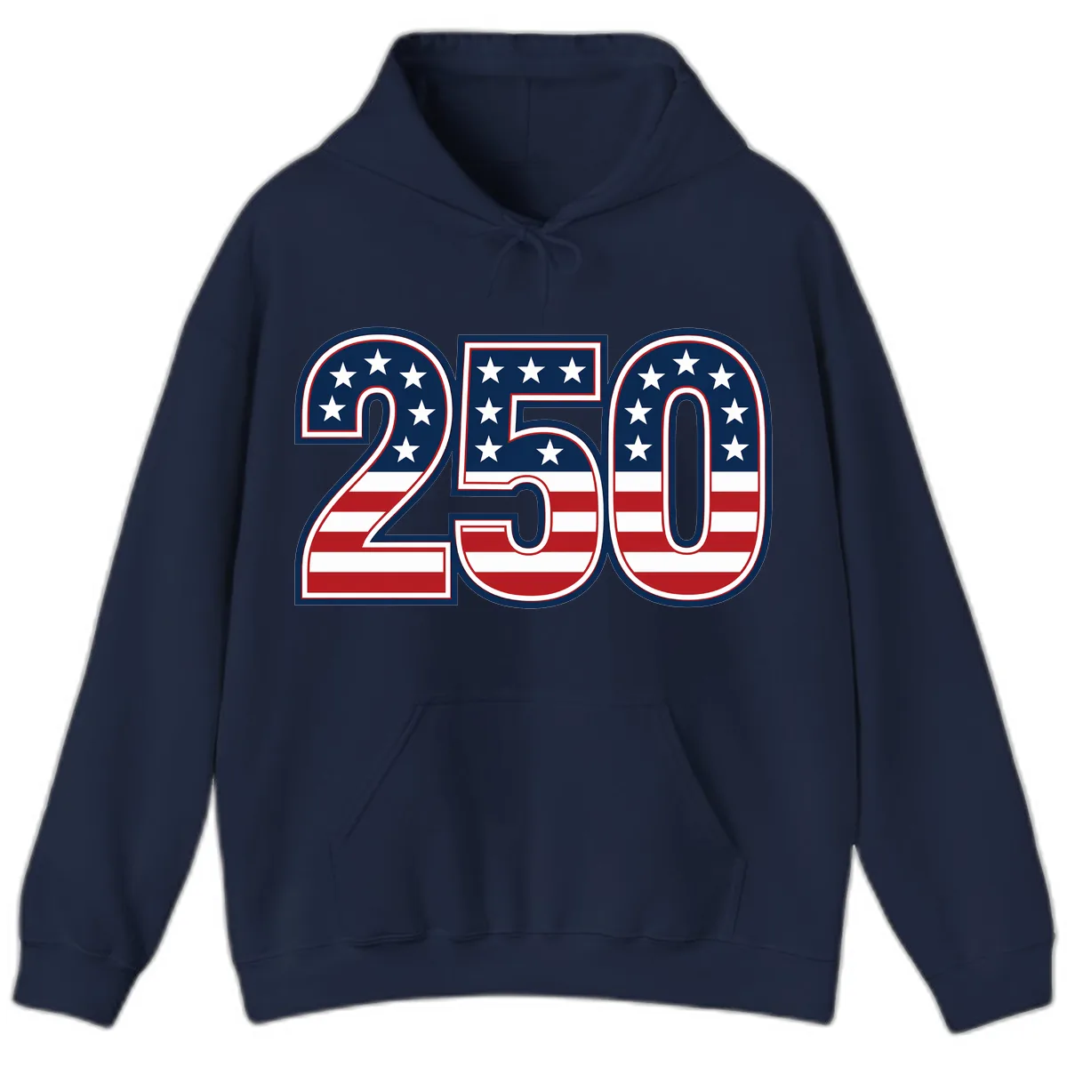 America 250th Anniversary Celebration Hoodie in Navy