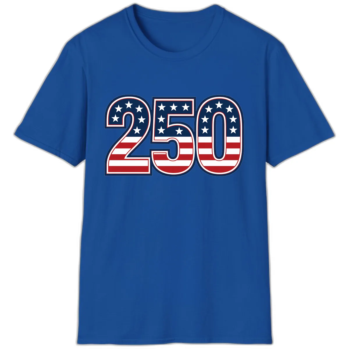 America 250th Anniversary Celebration T-Shirt in Royal
