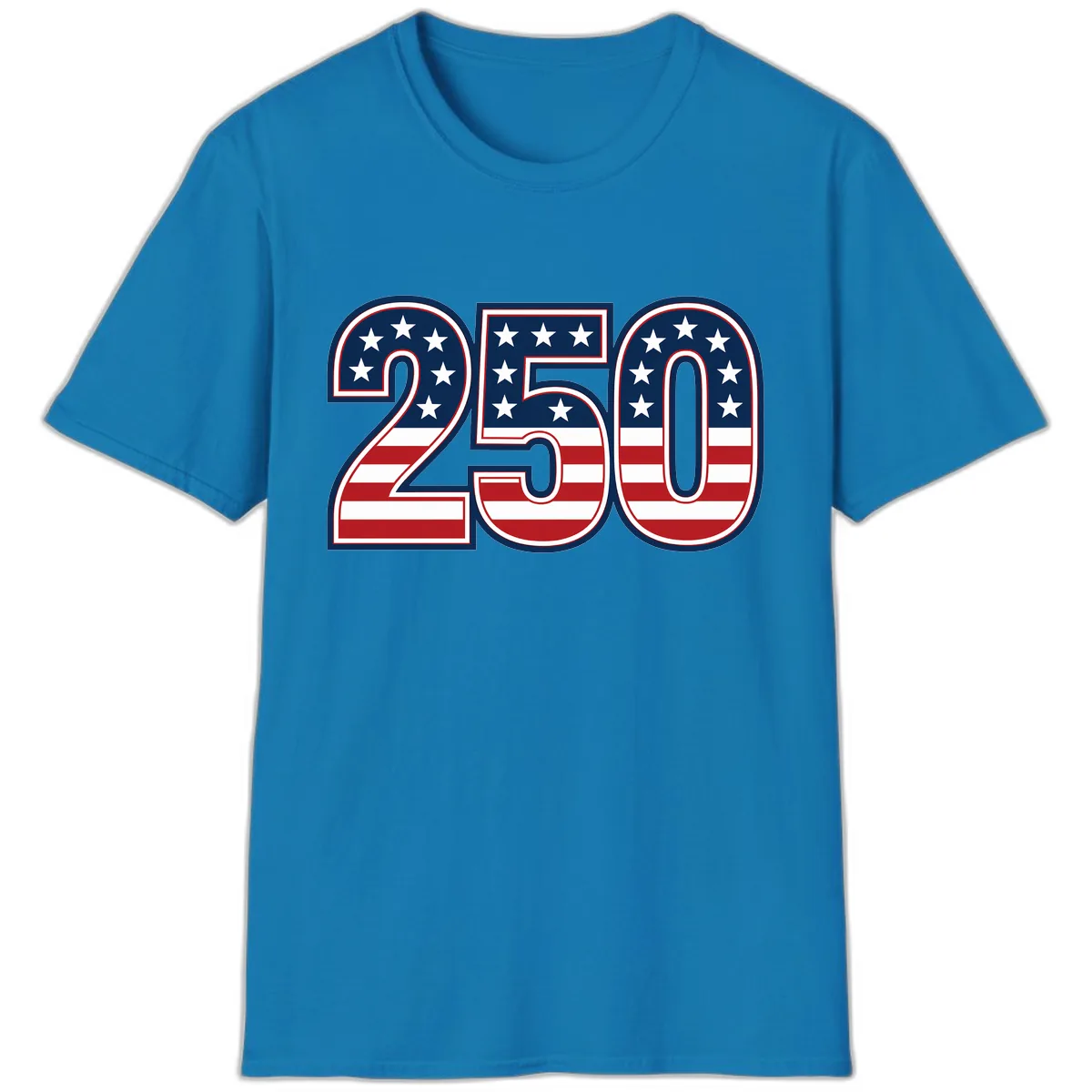 America 250th Anniversary Celebration T-Shirt in Sapphire