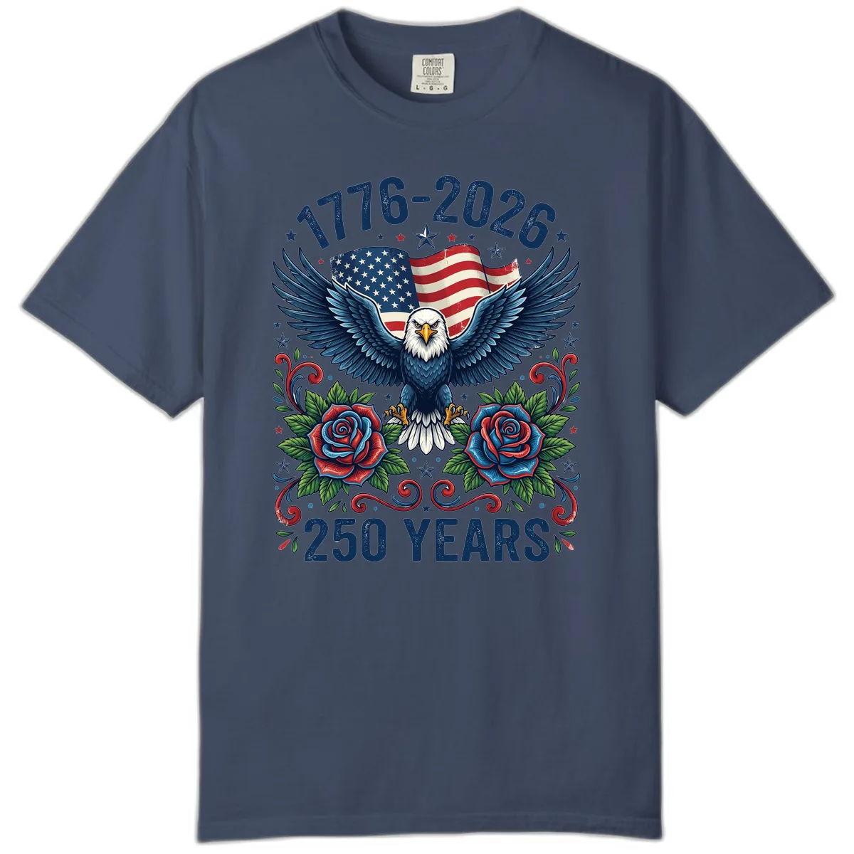 American Eagle 250th Anniversary Comfort Color in Midnight