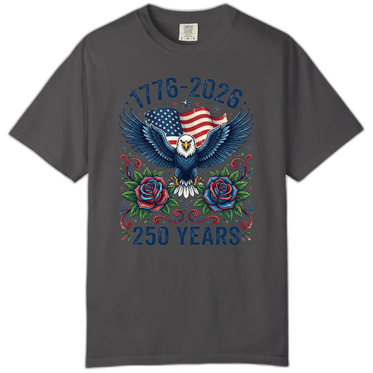 American Eagle 250th Anniversary Comfort Color in Graphite