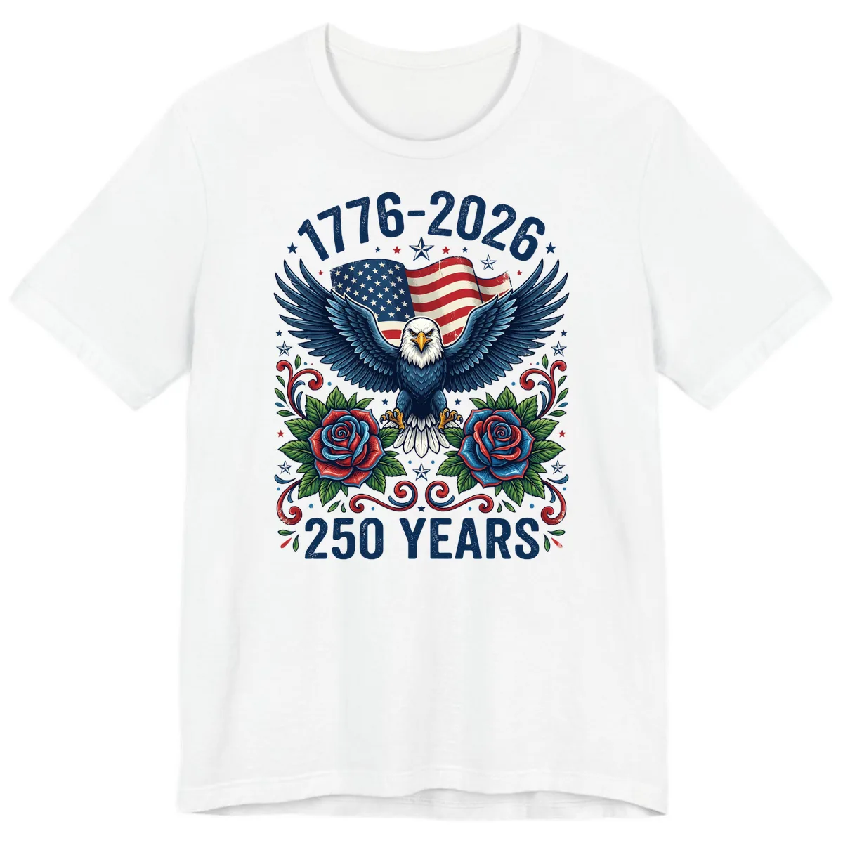 American Eagle 250th Anniversary Premium T-Shirt in White