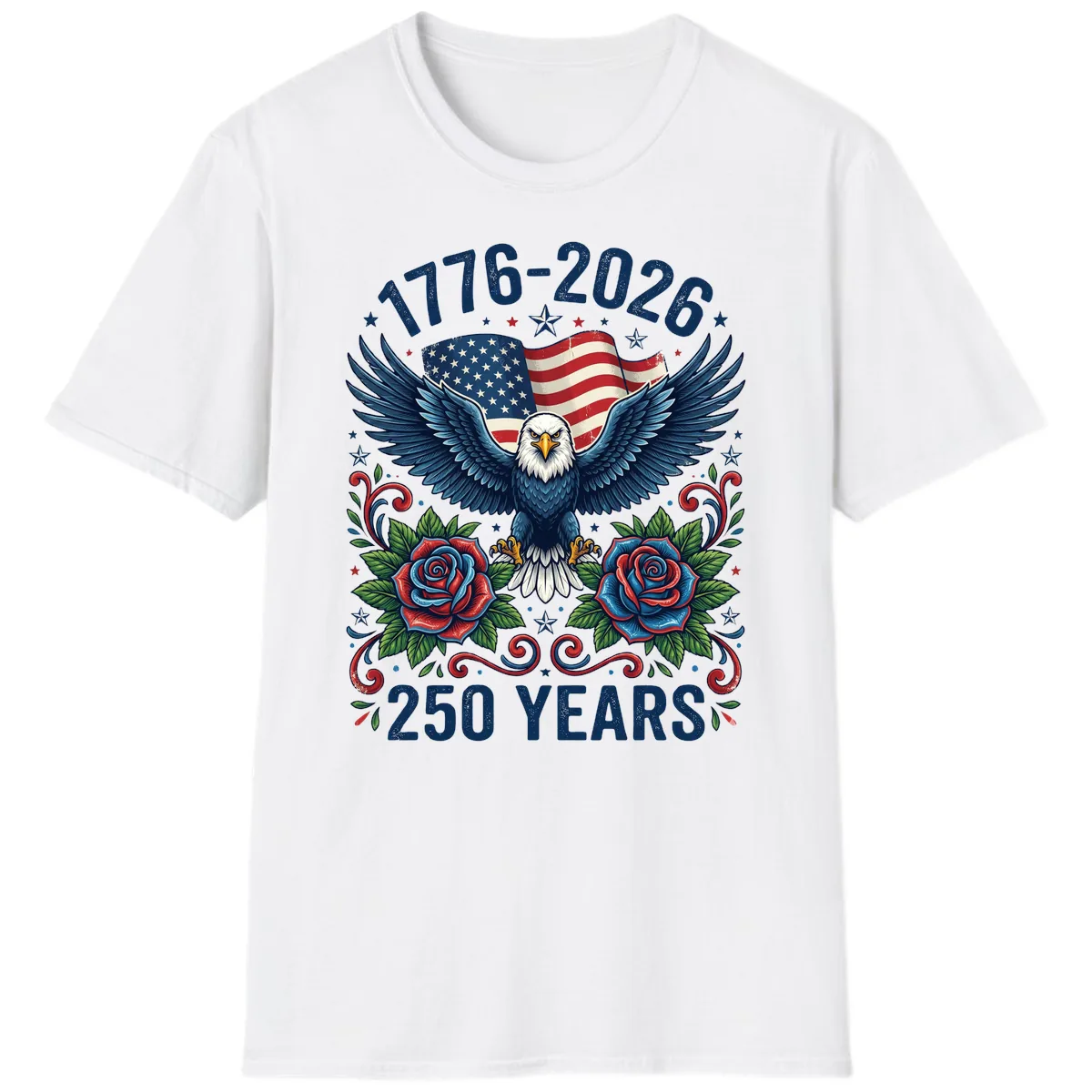 American Eagle 250th Anniversary T-Shirt in White