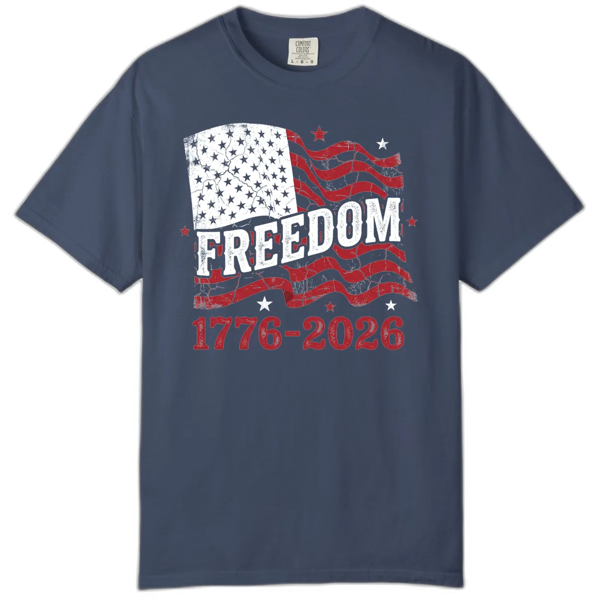 America's Freedom Celebration 250 Years Comfort Color in Midnight