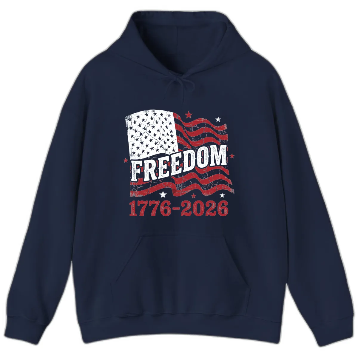 America's Freedom Celebration 250 Years Hoodie in Navy