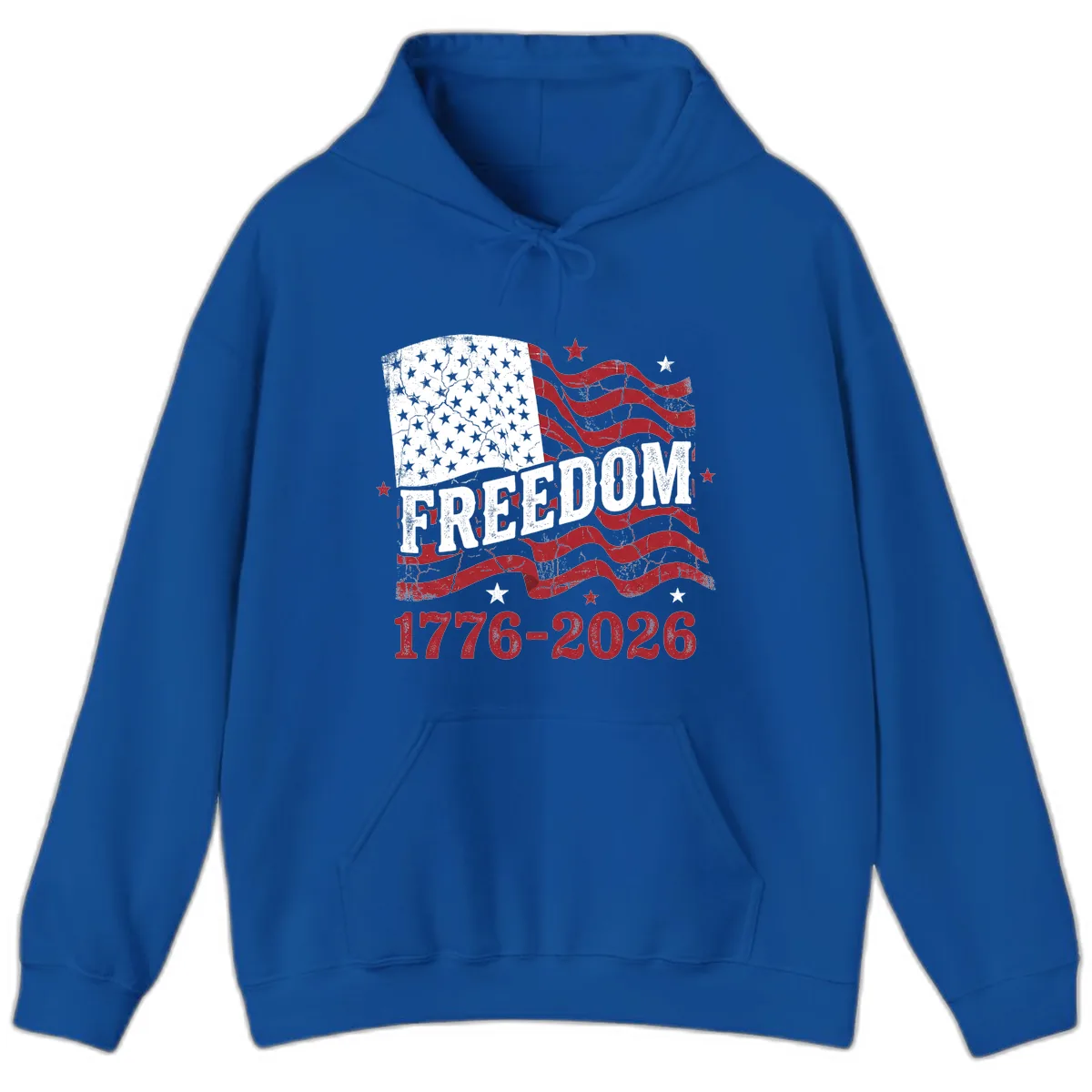 America's Freedom Celebration 250 Years Hoodie in Royal