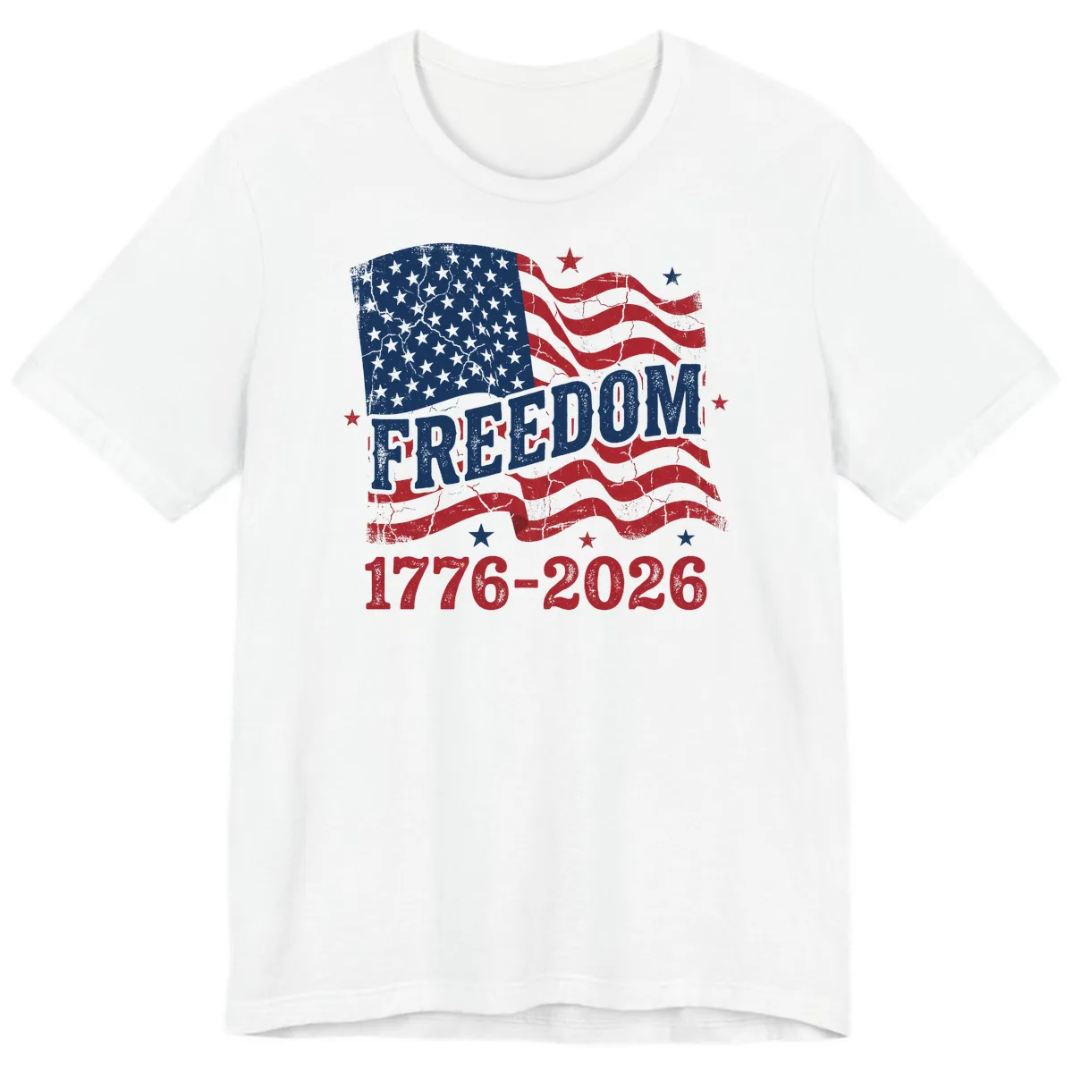 America's Freedom Celebration 250 Years Premium T-Shirt in White