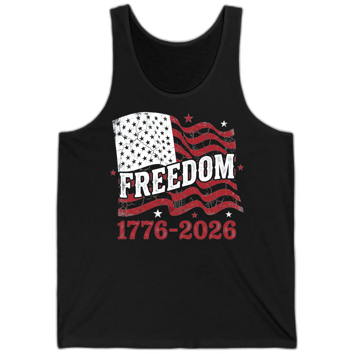 America's Freedom Celebration 250 Years Tank in Black