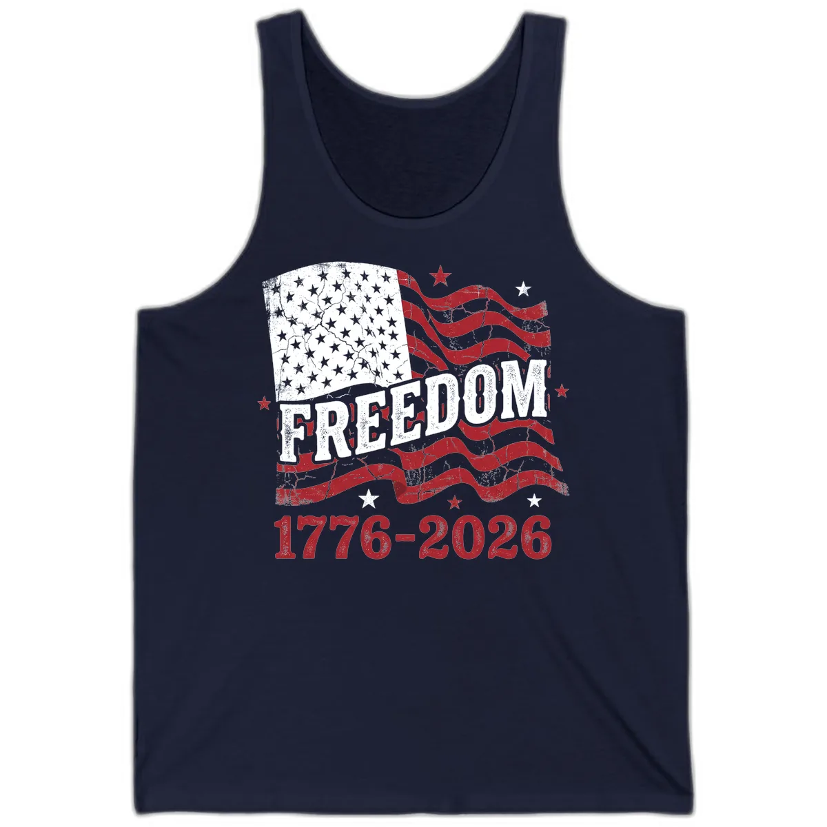 America's Freedom Celebration 250 Years Tank in Navy