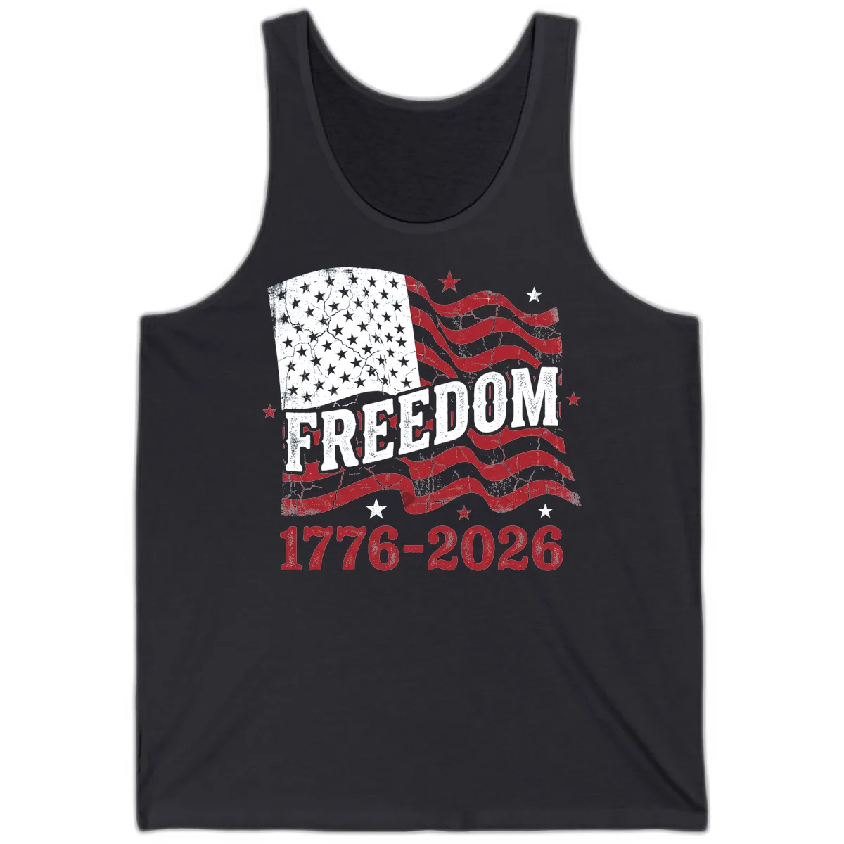 America's Freedom Celebration 250 Years Tank in Dark Grey