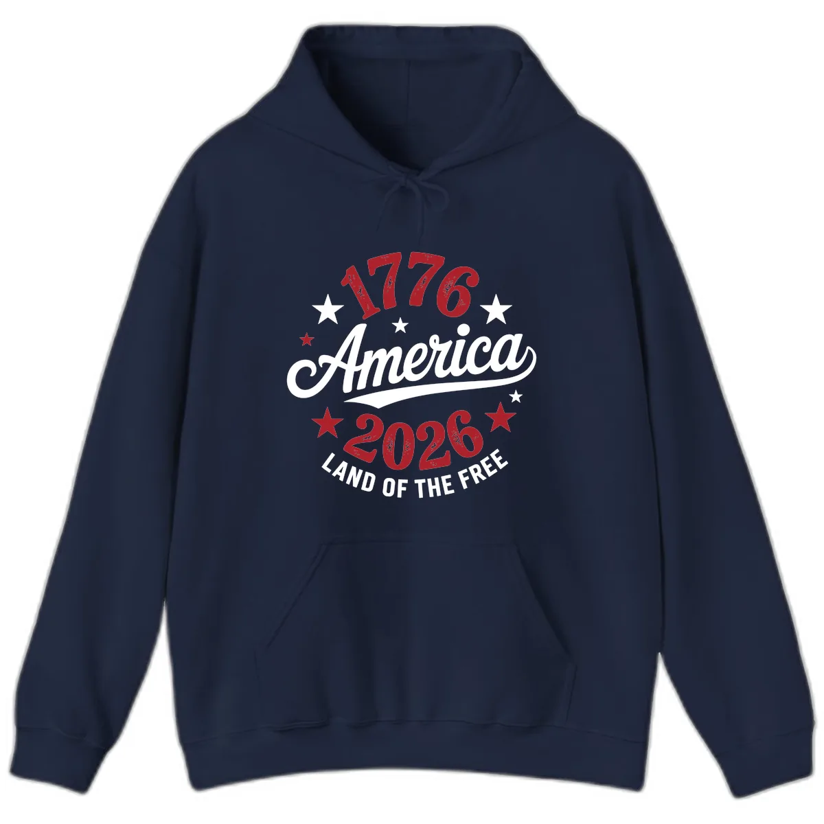 America 250th Anniversary Celebration Hoodie in Navy