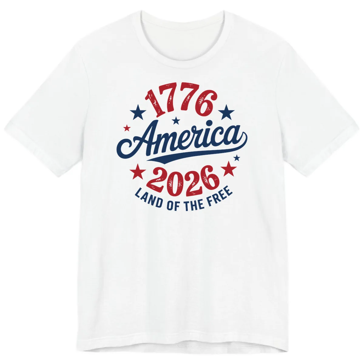 America 250th Anniversary Celebration Premium T-Shirt in White
