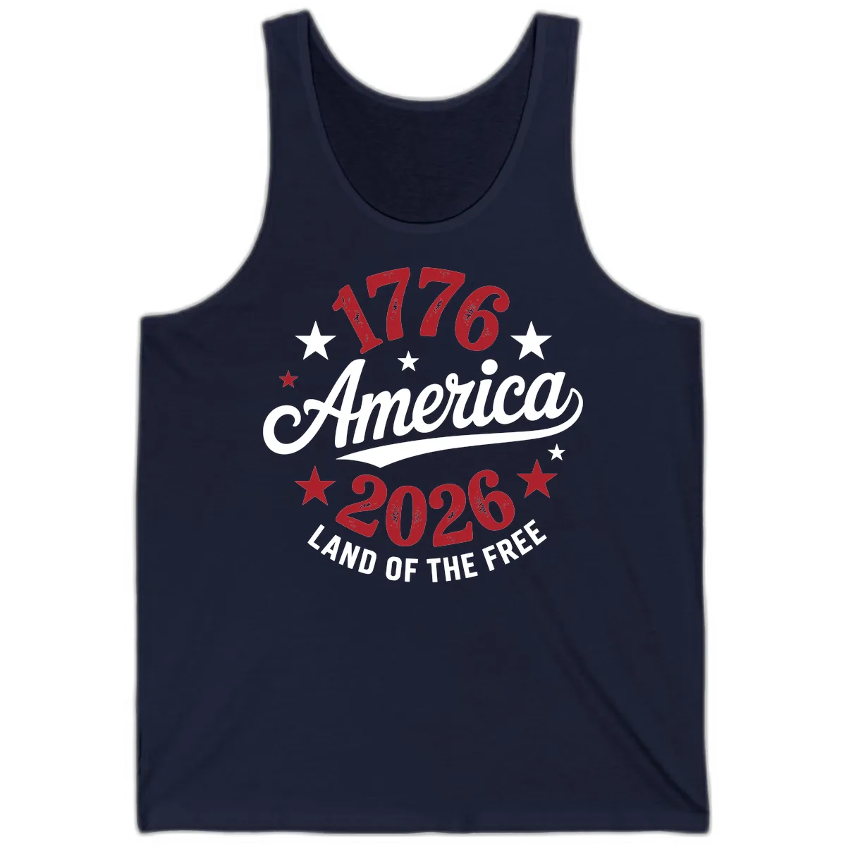 America 250th Anniversary Celebration Tank in Navy