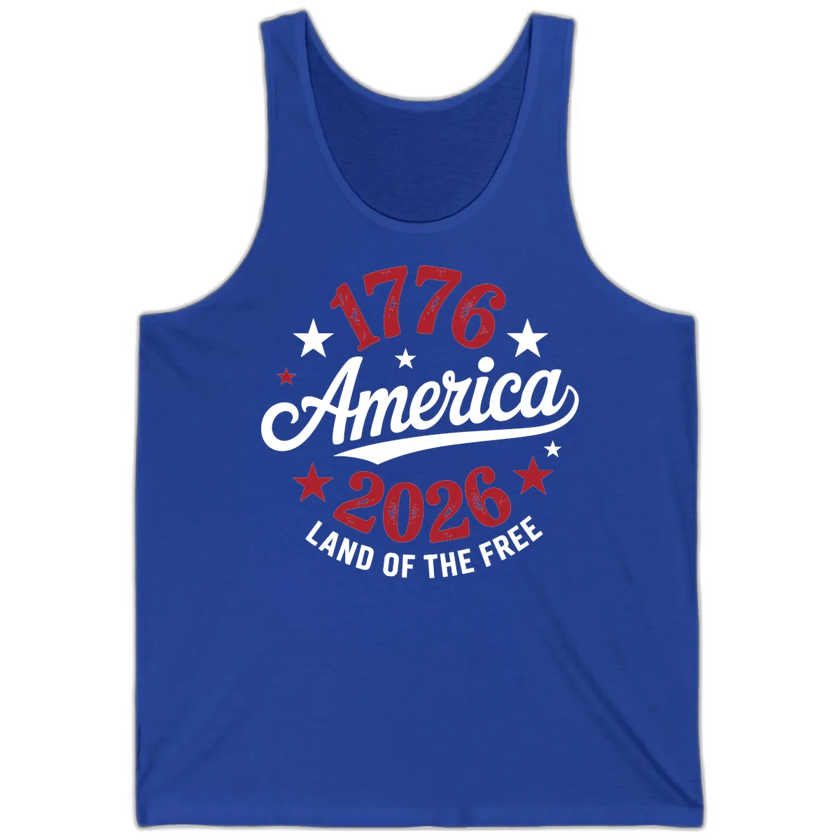 America 250th Anniversary Celebration Tank in True Royal