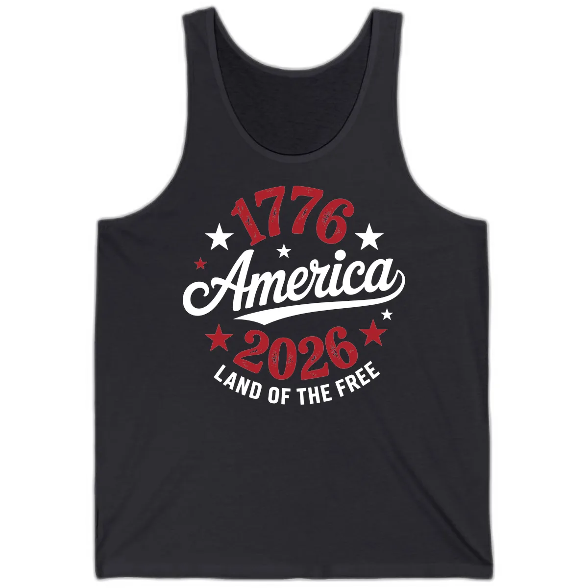 America 250th Anniversary Celebration Tank in Dark Grey