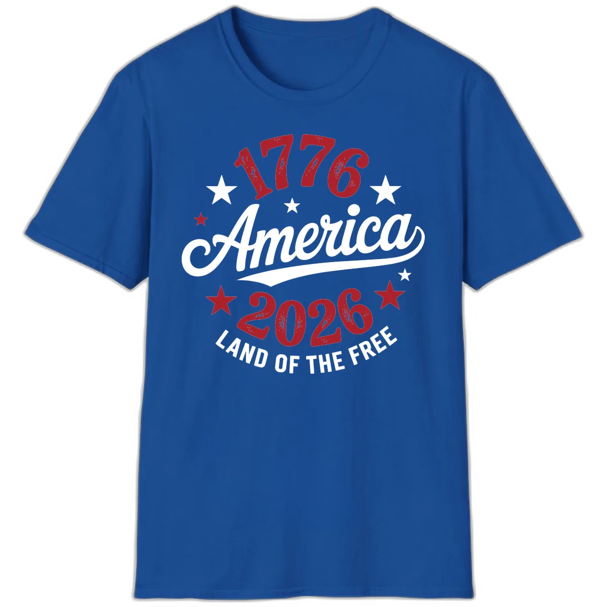 America 250th Anniversary Celebration T-Shirt in Royal