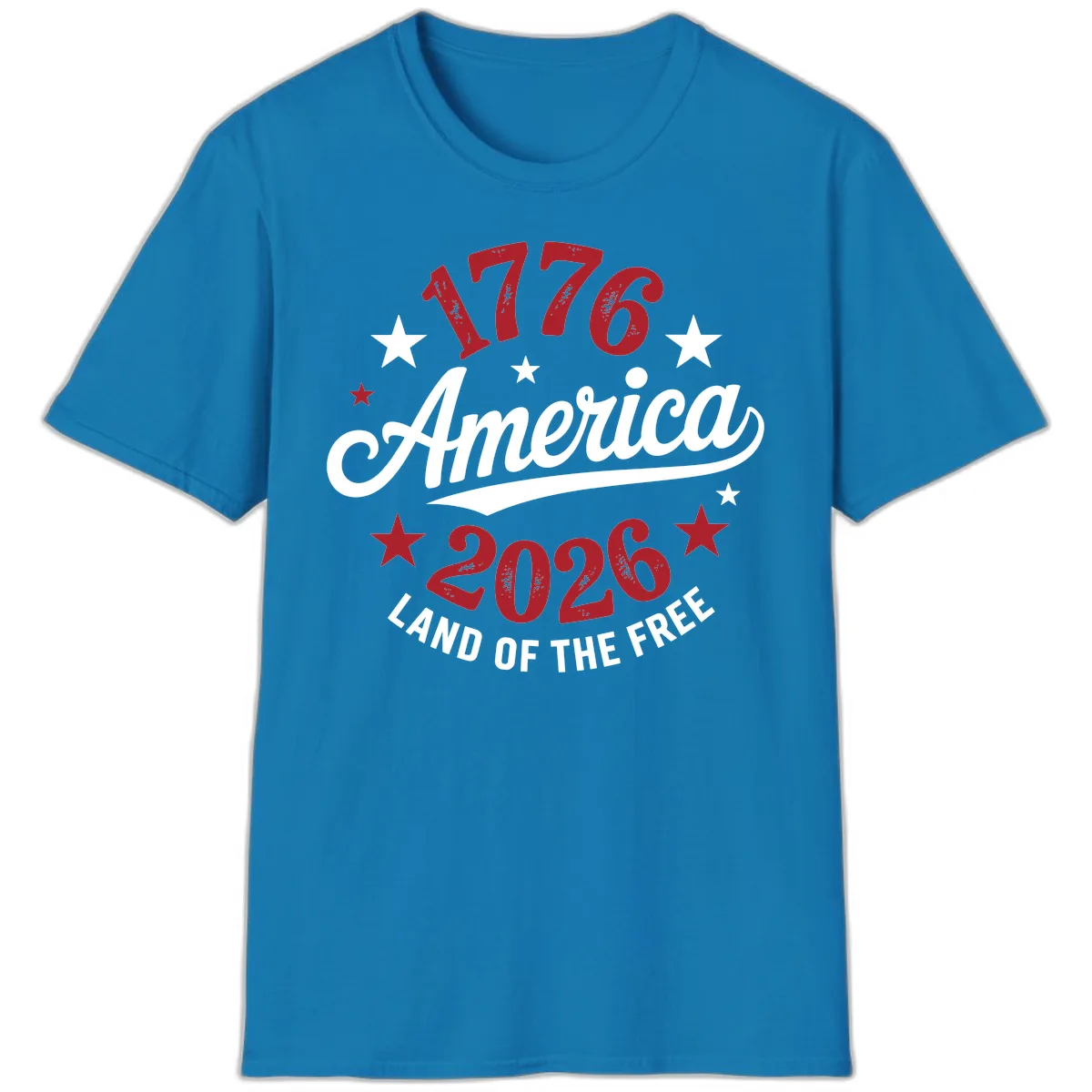 America 250th Anniversary Celebration T-Shirt in Sapphire