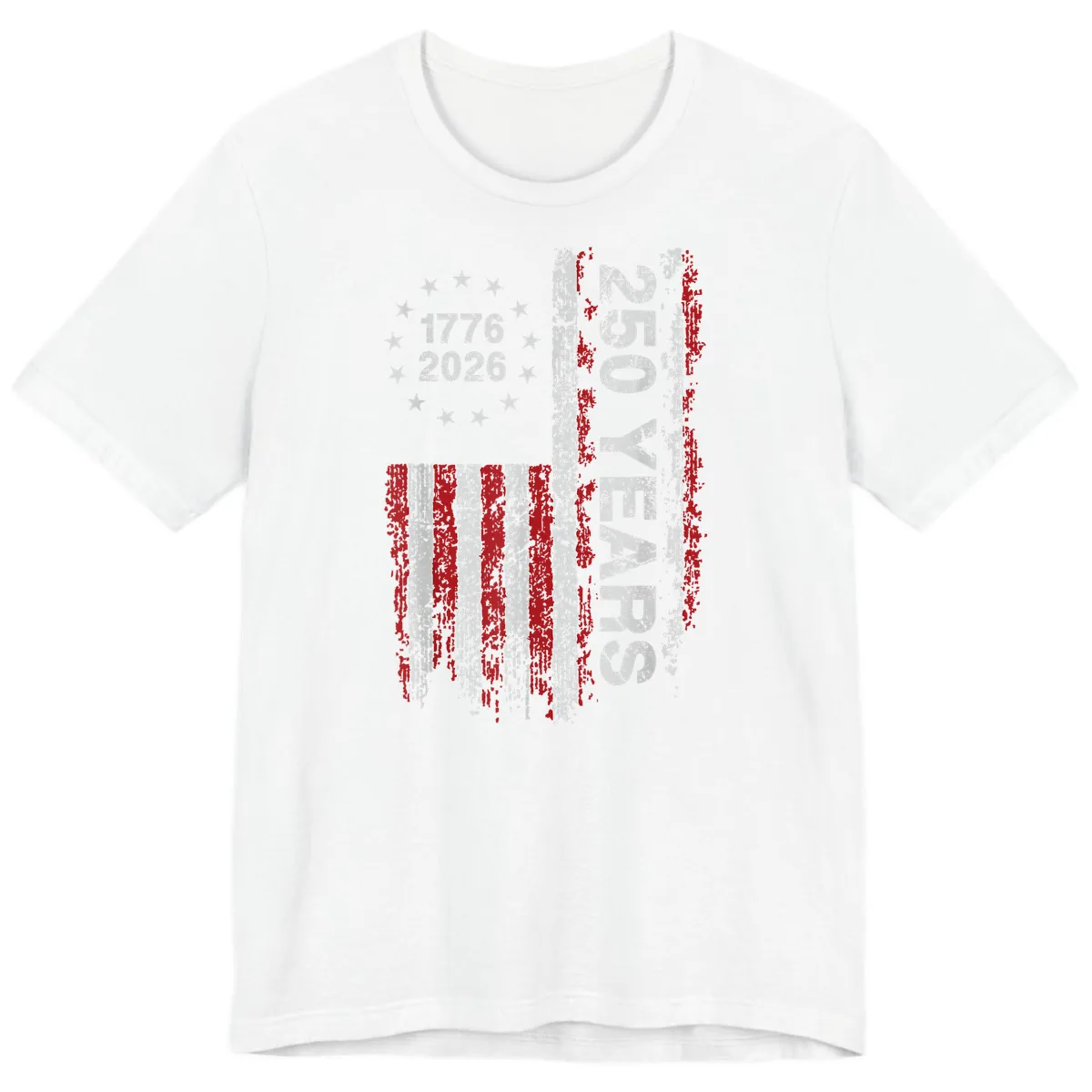 America 250 Years 1776 2026 Premium T-Shirt in White