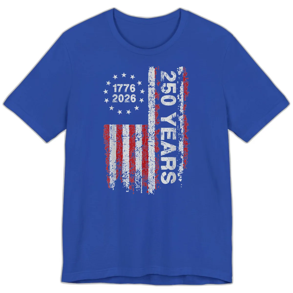 America 250 Years 1776 2026 Premium T-Shirt in True Royal