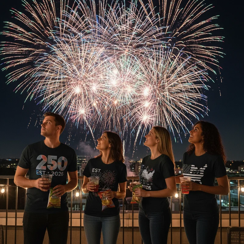2026 Fireworks Schedules: Major Cities - 250 Shirt Co