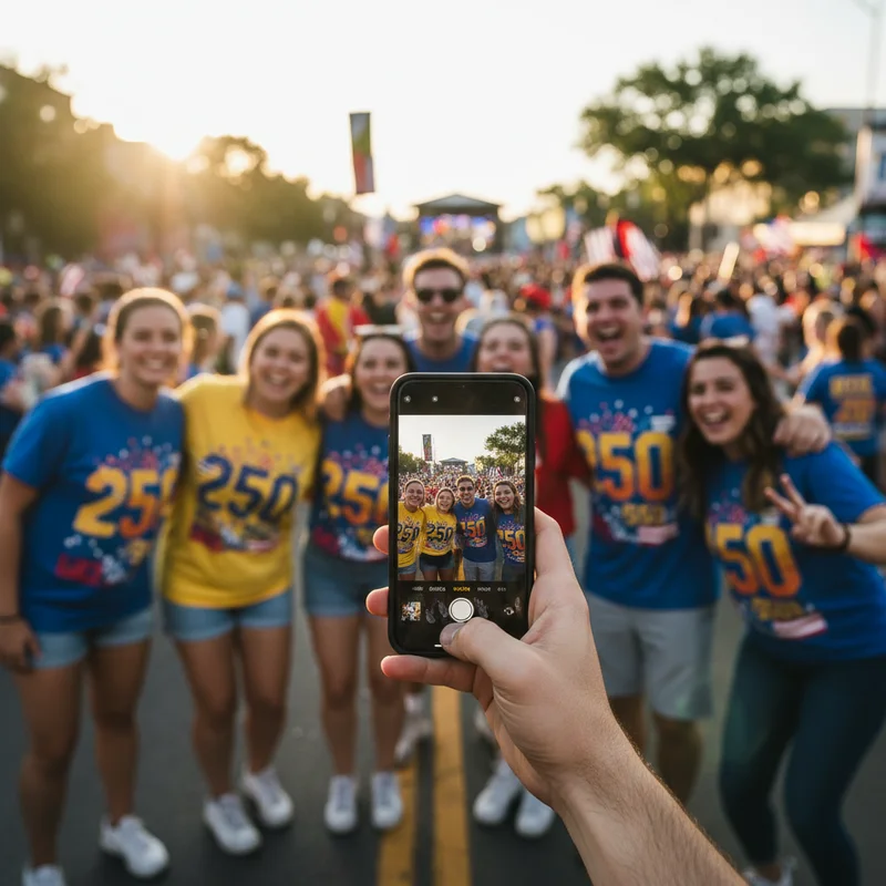 Best Matching Shirts for Your 250th Celebration Crew - 250 Shirt Co